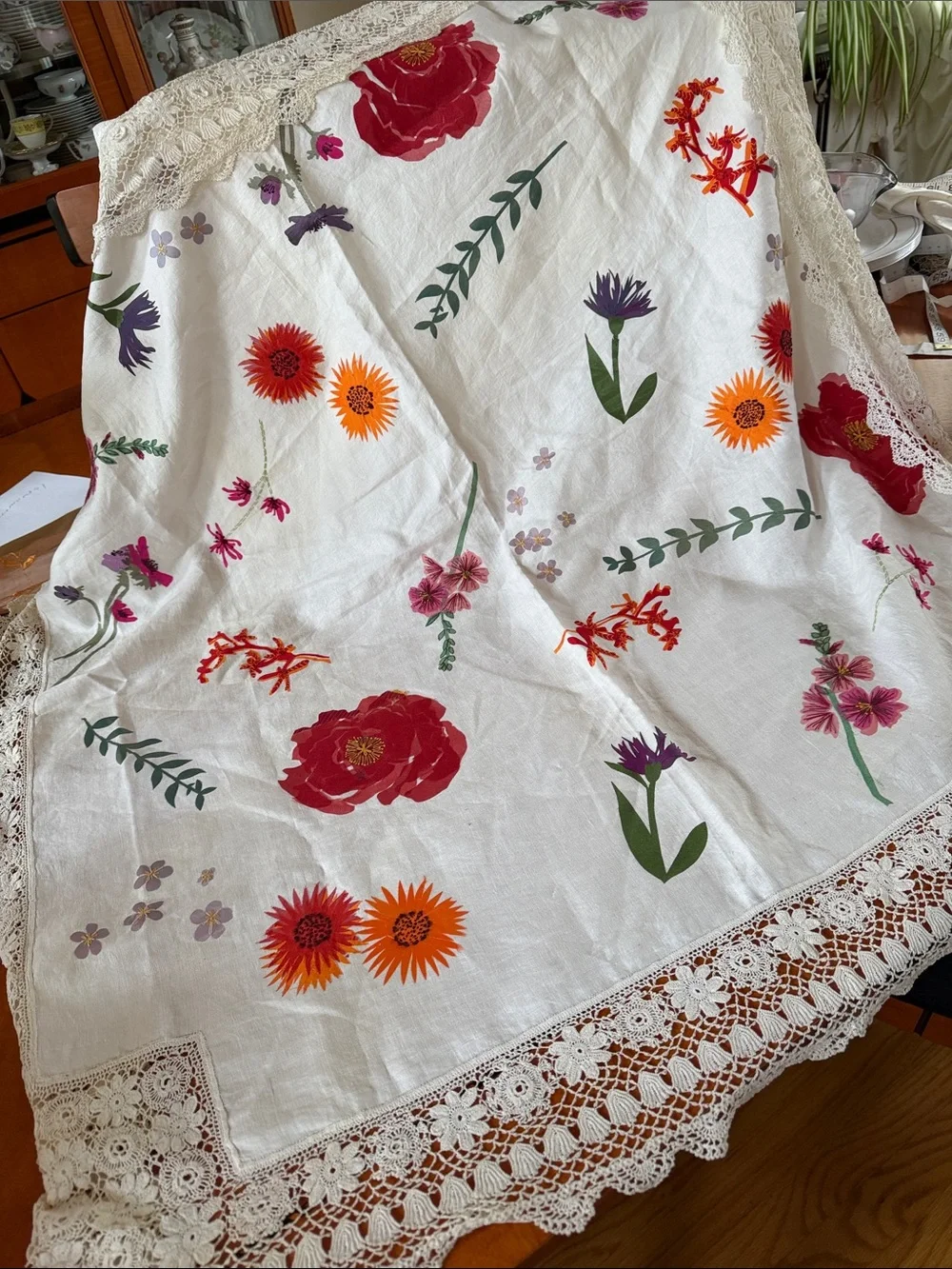 Vintage handmade elegant